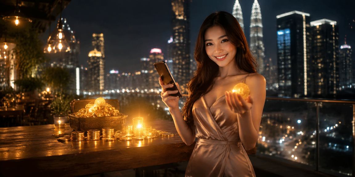 Pemain menggunakan telefon untuk pertaruhan langsung di Petaling Jaya Malaysia